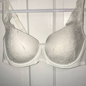 Ashley Graham White Lace Bra 36DD